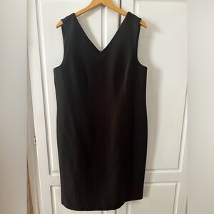 NWT Anne Klein Classic Black Dress, 16